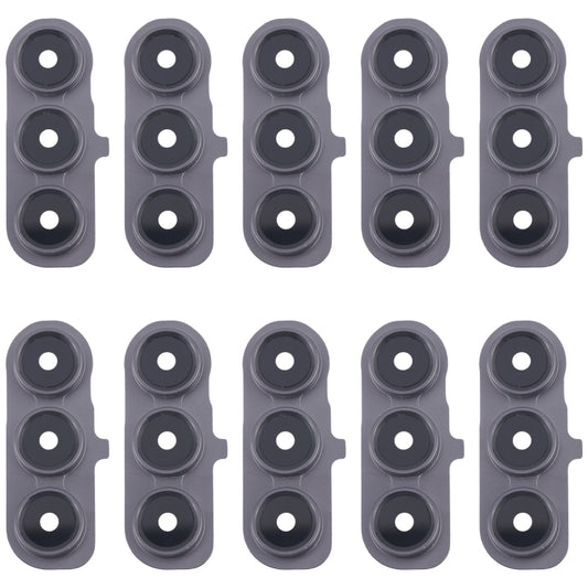 For Samsung Galaxy S24 FE SM-S721B 10pcs Rear Camera Lens Cover(Black) -  by buy2fix | Online Shopping UK | buy2fix
