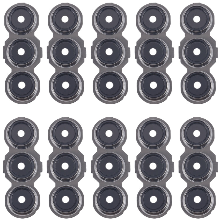 For Samsung Galaxy C55 SM-C556B 10pcs Rear Camera Lens Cover(Black) by buy2fix