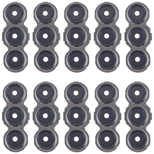 For Samsung Galaxy C55 SM-C556B 10pcs Rear Camera Lens Cover(Black) by buy2fix