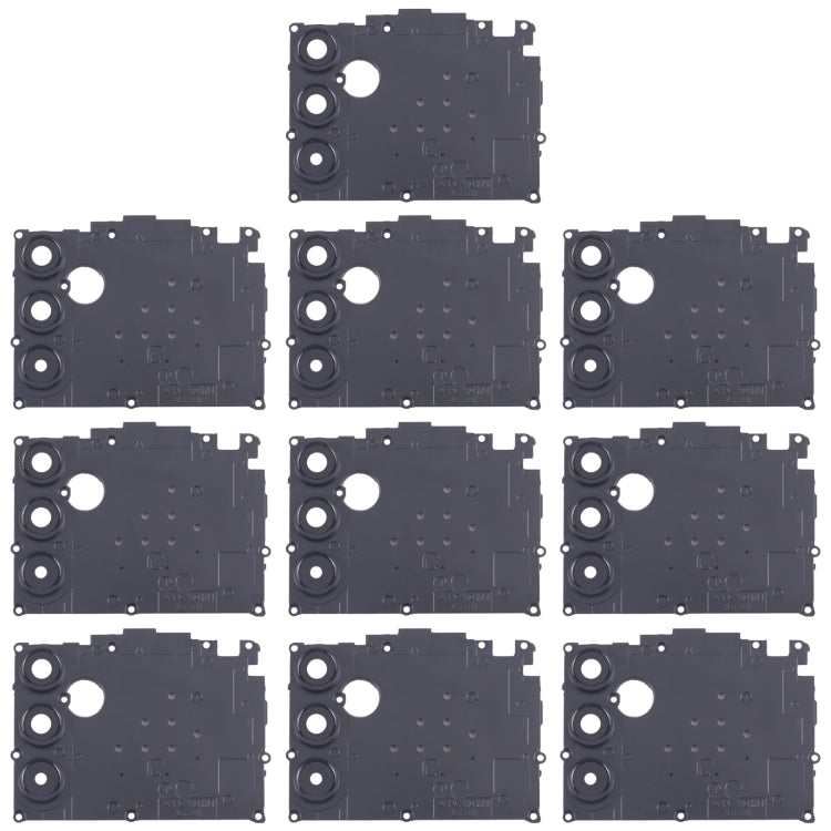 For Samsung Galaxy A14 SM-A145F 10pcs Rear Camera Lens Cover(Black) - Camera Series by buy2fix | Online Shopping UK | buy2fix