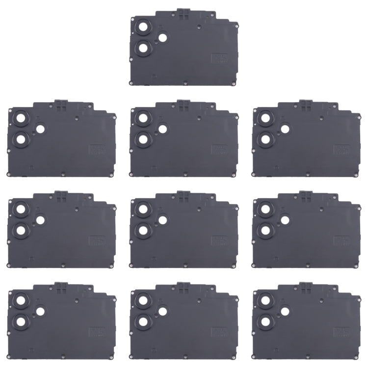 For Samsung Galaxy F04 SM-E045F 10pcs Rear Camera Lens Cover(Black) by buy2fix