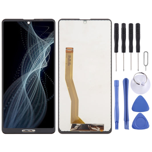 For Sharp Aquos Sense4 Original LCD Screen With Digitizer Full Assembly by buy2fix