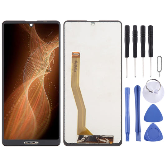 For Sharp Aquos Sense5G Original LCD Screen With Digitizer Full Assembly by buy2fix