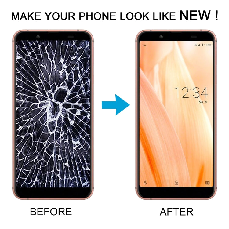 For Sharp Aquos Sense3 Lite Original LCD Screen With Digitizer Full Assembly by buy2fix