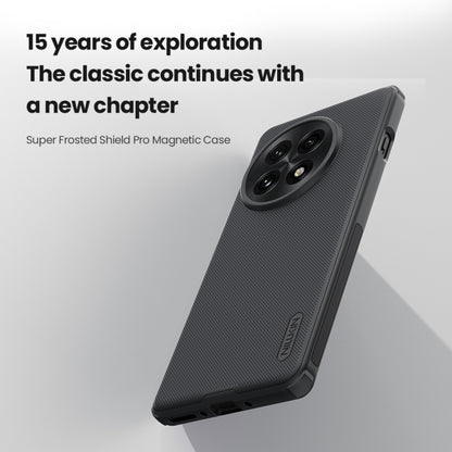 For OnePlus 13 NILLKIN Frosted Shield Pro Magnetic Magsafe Phone Case(Black) by NILLKIN