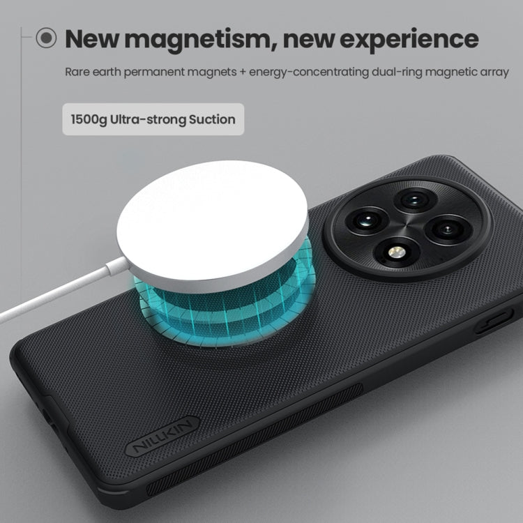 For OnePlus 13 NILLKIN Frosted Shield Pro Magnetic Magsafe Phone Case(Black) by NILLKIN