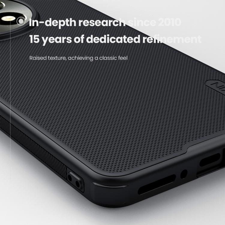 For OnePlus Ace 5 / 13R NILLKIN Frosted Shield Pro PC + TPU Phone Case(Black) - Ace 5 Cases by NILLKIN | Online Shopping UK | buy2fix