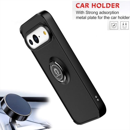 For Google Pixel 10 / 10 Pro Q Shadow 1 Series TPU + PC Phone Case with Ring(Yellow) - Google Cases by buy2fix | Online Shopping UK | buy2fix