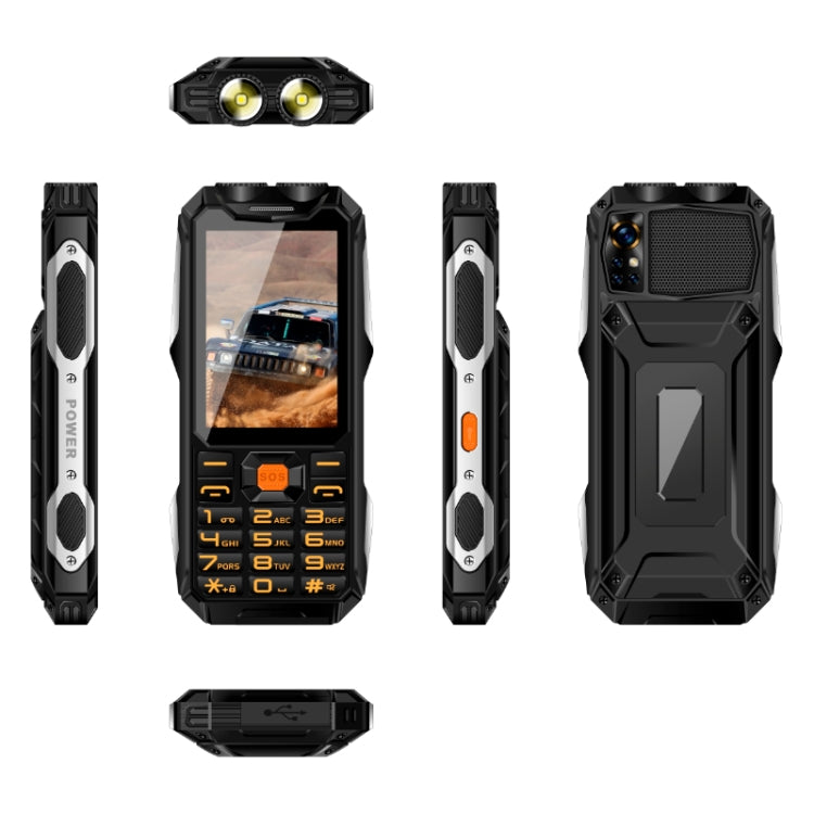 Q9-1 4G Elder Keypad Rugged Phone, 3.5 inch, 4500mAh, 21 Keys, SOS, FM, Network: 4G, Dual SIM(Black) - Others by buy2fix | Online Shopping UK | buy2fix