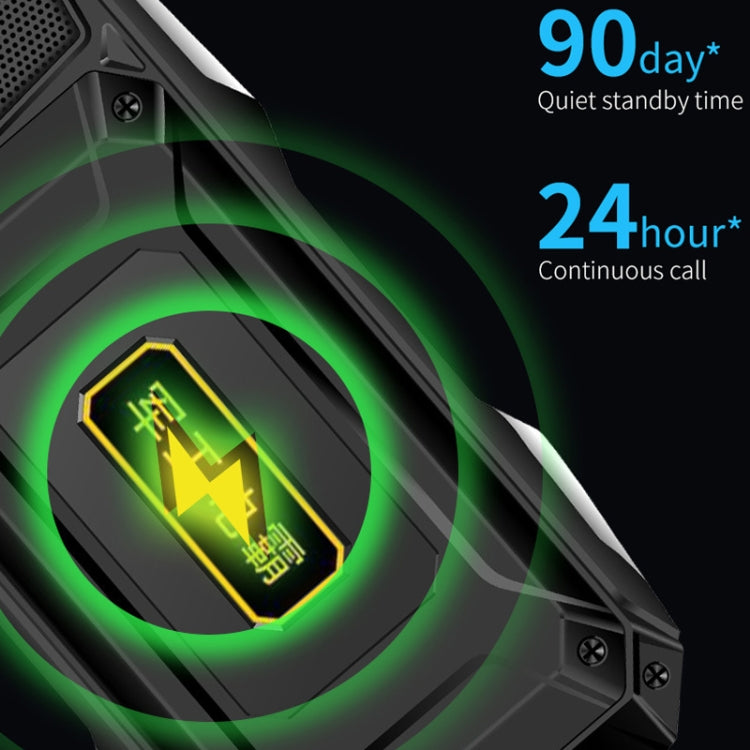 Q9-1 4G Elder Keypad Rugged Phone, 3.5 inch, 4500mAh, 21 Keys, SOS, FM, Network: 4G, Dual SIM(Green) - Others by buy2fix | Online Shopping UK | buy2fix