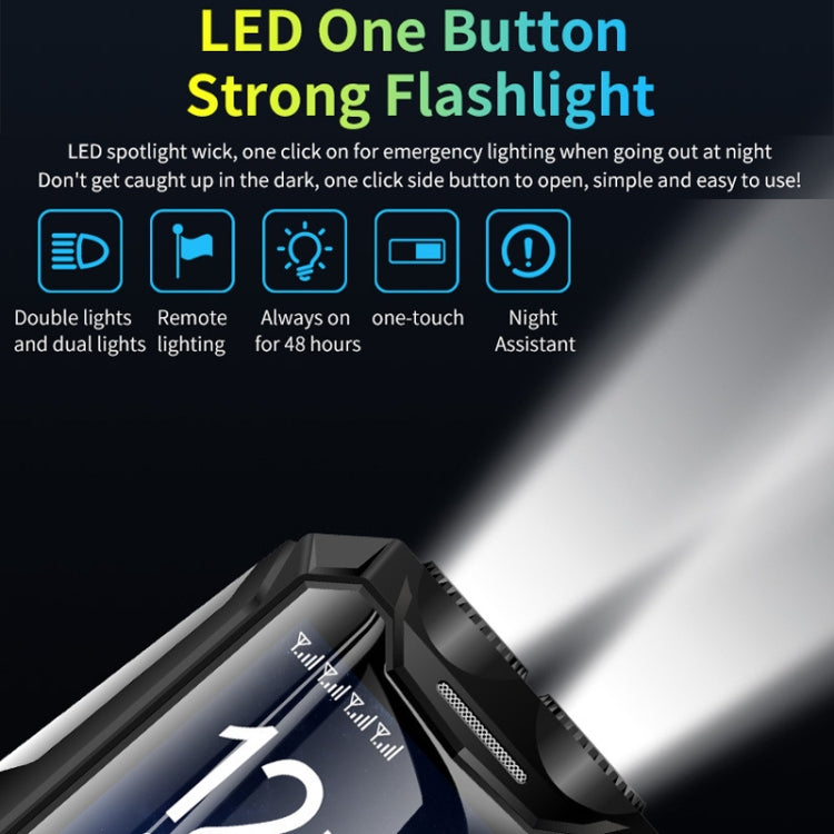 Q9-1 4G Elder Keypad Rugged Phone, 3.5 inch, 4500mAh, 21 Keys, SOS, FM, Network: 4G, Dual SIM(Black) - Others by buy2fix | Online Shopping UK | buy2fix
