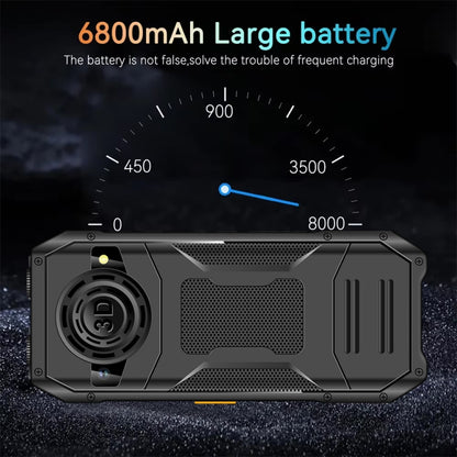 Q6000 Elder Keypad Phone, 2.4 inch, 6800mAh, Dual Flashlights, 21 Keys, SOS, FM, Dual SIM, GSM, Plug:UK Plug(Black) - Others by buy2fix | Online Shopping UK | buy2fix