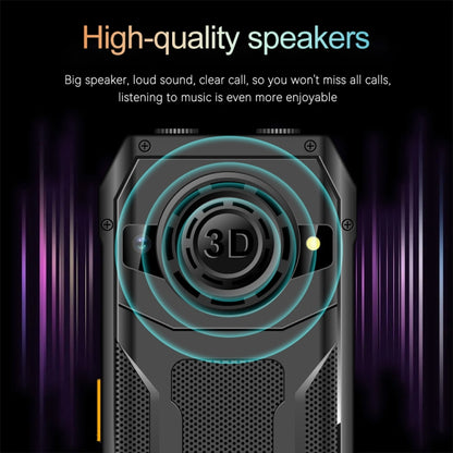 Q6000 Elder Keypad Phone, 2.4 inch, 6800mAh, Dual Flashlights, 21 Keys, SOS, FM, Dual SIM, GSM, Plug:UK Plug(Black) - Others by buy2fix | Online Shopping UK | buy2fix