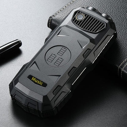 Q7+ 4G Elder Keypad Rugged Phone, 1.77 inch, 16800mAh, 21 Keys,  SOS, FM, Network: 4G, Dual SIM(Black) - Others by buy2fix | Online Shopping UK | buy2fix