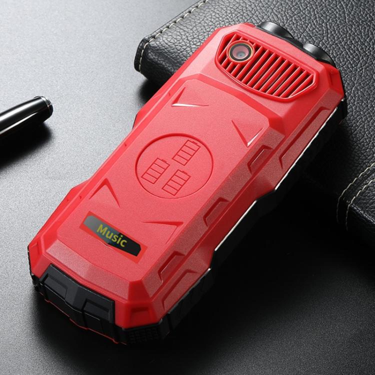 Q7+ 4G Elder Keypad Rugged Phone, 1.77 inch, 16800mAh, 21 Keys,  SOS, FM, Network: 4G, Dual SIM(Red) - Others by buy2fix | Online Shopping UK | buy2fix