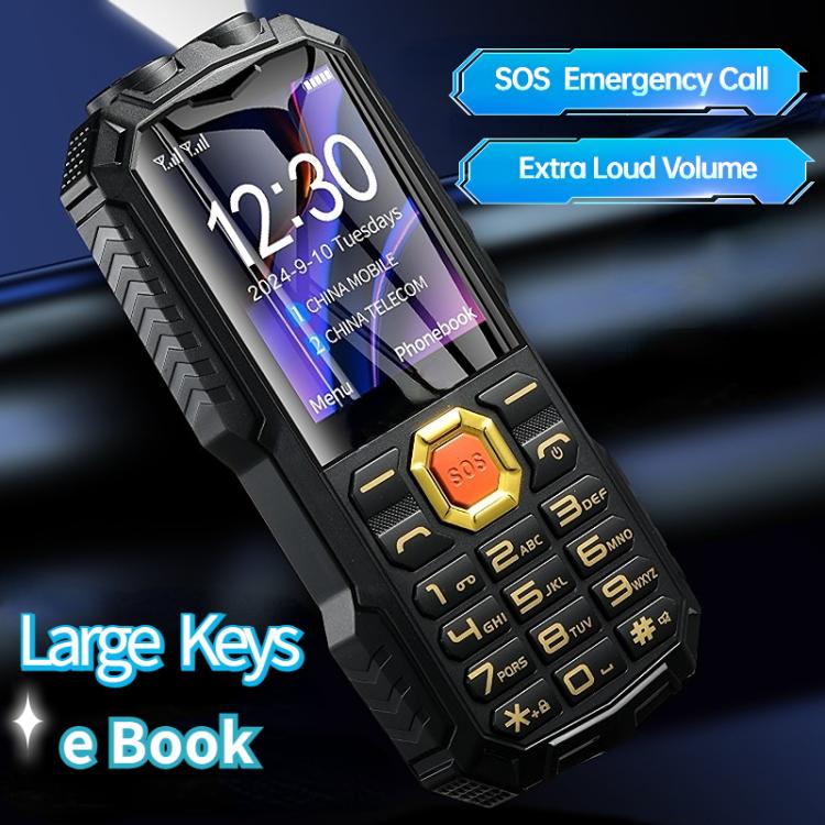 Q7+ 4G Elder Keypad Rugged Phone, 1.77 inch, 16800mAh, 21 Keys,  SOS, FM, Network: 4G, Dual SIM(Green) - Others by buy2fix | Online Shopping UK | buy2fix