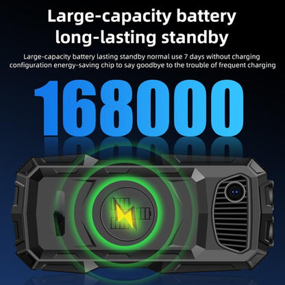 Q7+ 4G Elder Keypad Rugged Phone, 1.77 inch, 16800mAh, 21 Keys,  SOS, FM, Network: 4G, Dual SIM(Black) - Others by buy2fix | Online Shopping UK | buy2fix