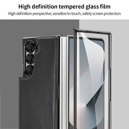 For Samsung Galaxy Z Fold5 VIETAO Integrated RFID MagSafe Detachable PU Phone Case(Green) - Galaxy Z Fold5 Cases by VIETAO | Online Shopping UK | buy2fix