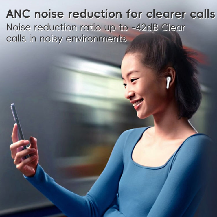 REMAX CozyBuds W22N ANC Wireless Bluetooth 5.3 Music Earphones(White) - Bluetooth Earphone by REMAX | Online Shopping UK | buy2fix