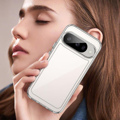 For Google Pixel 10 Colorful Series Acrylic Hybrid TPU Phone Case(Transparent) - Google Cases by buy2fix | Online Shopping UK | buy2fix