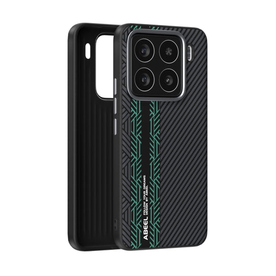For Xiaomi 15 ABEEL 6D Micro Relief MagSafe Magnetic Phone Case(Green)