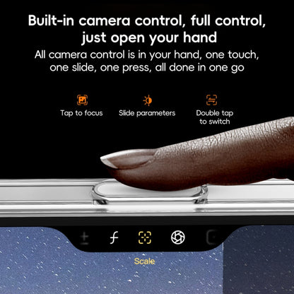 For iPhone 16 Fine Hole 360 Degree Rotating Holder MagSafe Phone Case(Transparent) - iPhone 16 Cases by buy2fix | Online Shopping UK | buy2fix