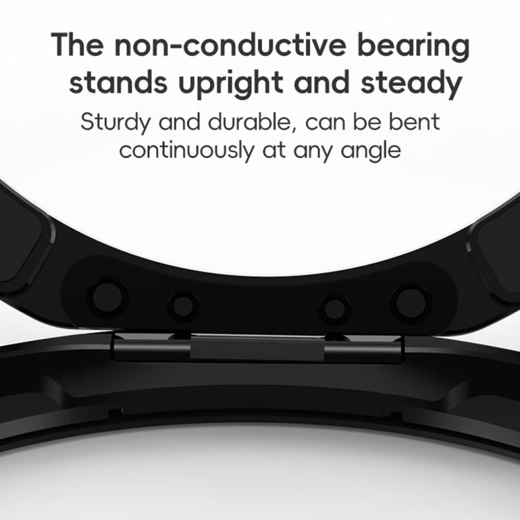 For iPhone 14 Pro High Transparency 360 Degree Rotating Holder MagSafe Phone Case(Titanium Gray) - iPhone 14 Pro Cases by buy2fix | Online Shopping UK | buy2fix