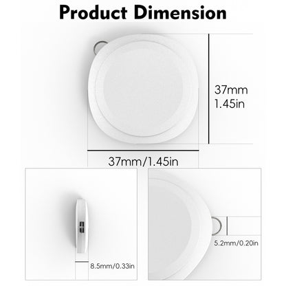 4 in 1 Portable Smart Watch Magnetic Wireless Charger(Black) - Charger / Holder by buy2fix | Online Shopping UK | buy2fix