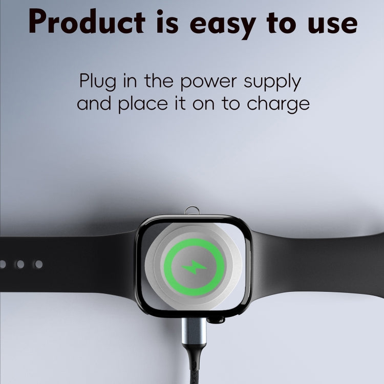 4 in 1 Portable Smart Watch Magnetic Wireless Charger(White) - Charger / Holder by buy2fix | Online Shopping UK | buy2fix