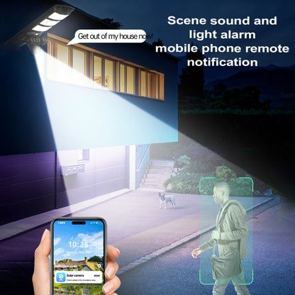 XA Series Solar 4G Version Monitoring Street Light Outdoor HD Camera, Memory:128GB SD Card - Waterproof Camera by buy2fix | Online Shopping UK | buy2fix