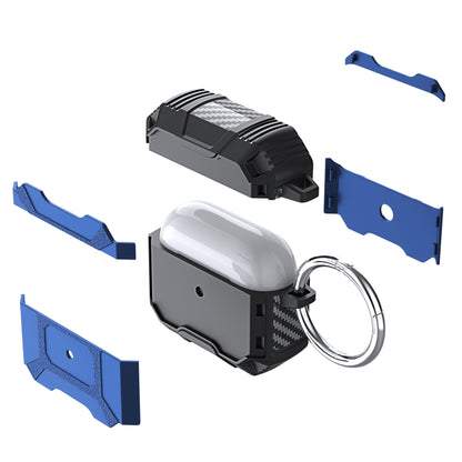 For AirPods 4 Battle Armor Four-corner Shockproof Earphone Protective Case(Yellow) by buy2fix