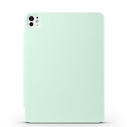 For iPad Pro 11 2024 Fixed Buckle Magnetic Deformation Leather Tablet Case(Baby Green) - iPad Pro 11 2024 Cases by buy2fix | Online Shopping UK | buy2fix