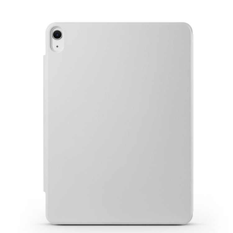 For iPad Air 13 2024 / 2025 Fixed Buckle Magnetic Deformation Leather Tablet Case(Grey) - iPad Air 13 2025 / 2024 Cases by buy2fix | Online Shopping UK | buy2fix