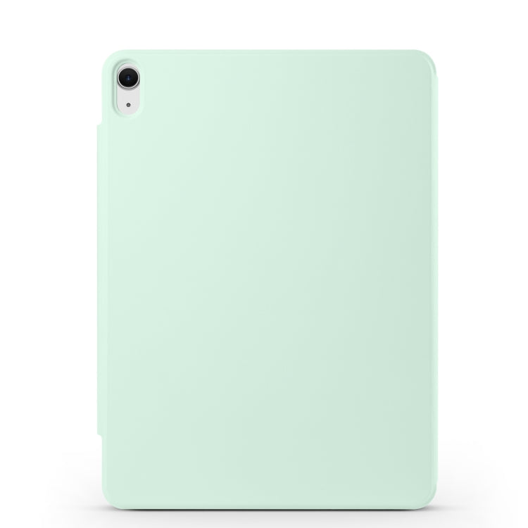 For iPad mini 6 / mini 2024 Fixed Buckle Magnetic Deformation Leather Tablet Case(Baby Green) - iPad mini 2024 Cases by buy2fix | Online Shopping UK | buy2fix