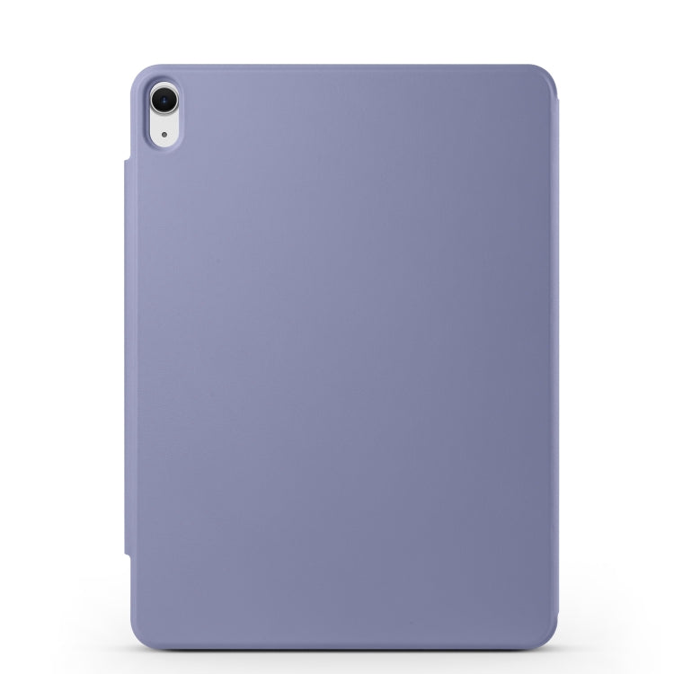 For iPad mini 6 / mini 2024 Fixed Buckle Magnetic Deformation Leather Tablet Case(Lavender Purple) - iPad mini 2024 Cases by buy2fix | Online Shopping UK | buy2fix