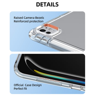 For iPad Pro 13 2025 / 2024 mutural Y-Shape Deformation Leather Tablet Case(Pink) by Mutural