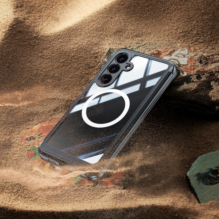 For Samsung Galaxy S25 Edge 5G RedPepper Tempered Glass MagSafe Phone Case(Sky Blue) - Galaxy S25 Edge 5G Cases by RedPepper | Online Shopping UK | buy2fix