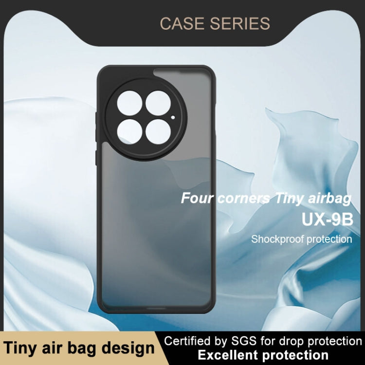 For OnePlus 13 imak UX-9B Series Four Corners Tiny Airbag Shockproof Phone Case(Black) by imak