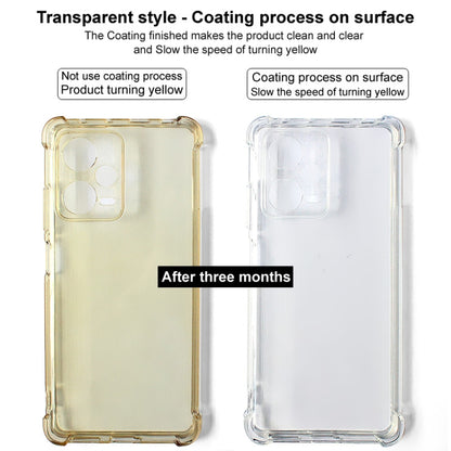 For ZTE Nubia Z60S Pro 5G imak Shockproof Airbag TPU Phone Case(Transparent) - ZTE Cases by imak | Online Shopping UK | buy2fix