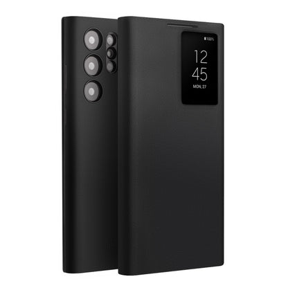 For Samsung Galaxy S24 Ultra 5G QIALINO Magnetic Genuine Leather Phone Case(Black) - Galaxy S24 Ultra 5G Cases by QIALINO | Online Shopping UK | buy2fix