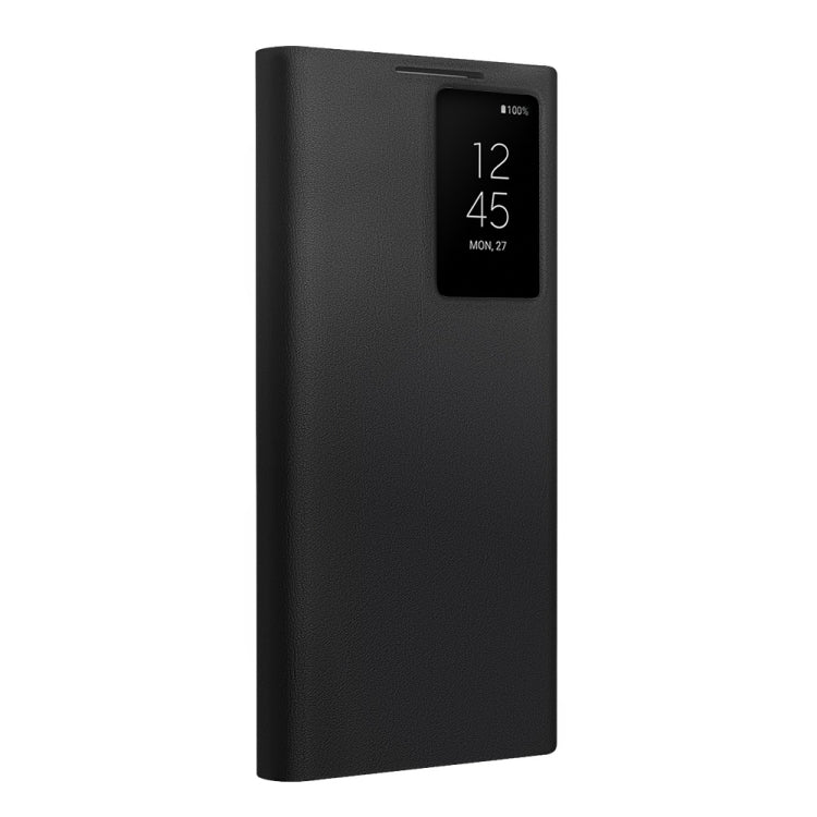 For Samsung Galaxy S24 Ultra 5G QIALINO Magnetic Genuine Leather Phone Case(Black) - Galaxy S24 Ultra 5G Cases by QIALINO | Online Shopping UK | buy2fix