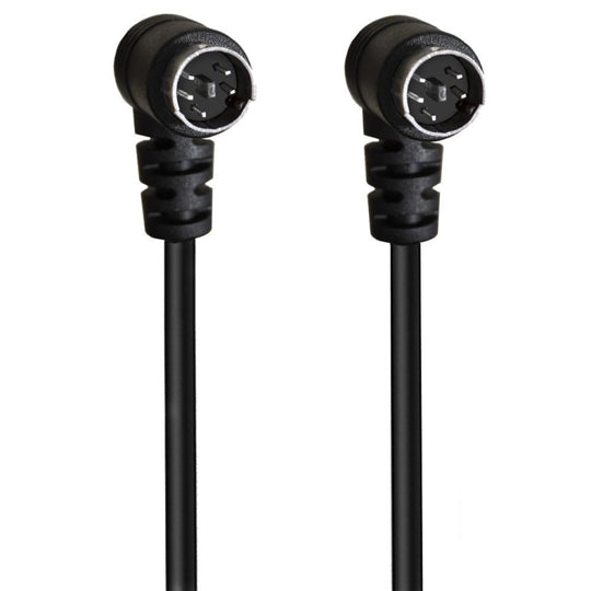 Mini DIN 5 Pin Core Audio / Video Cable, Length:0.5m(Elbow to Elbow)