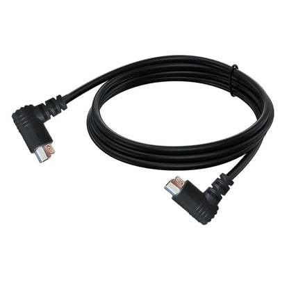 Mini DIN 5 Pin Core Audio / Video Cable, Length:0.5m(Male to Female Elbow) - Cables by buy2fix | Online Shopping UK | buy2fix