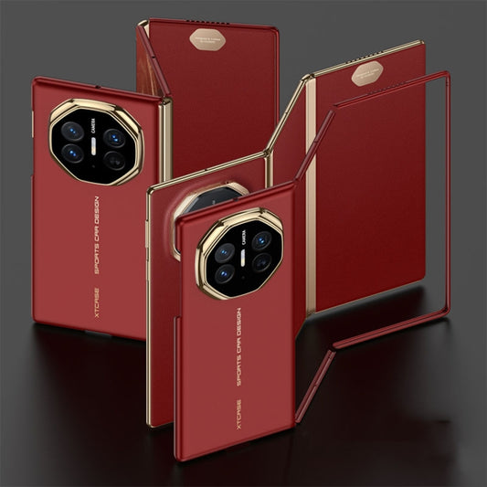 For Huawei Mate XT Ultimate Design GKK Ultra-thin Frame MagSafe Phone Case(Red) - Huawei Cases by GKK | Online Shopping UK | buy2fix