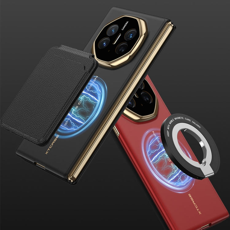 For Huawei Mate XT Ultimate Design GKK Ultra-thin Frame MagSafe Phone Case(Red) - Huawei Cases by GKK | Online Shopping UK | buy2fix