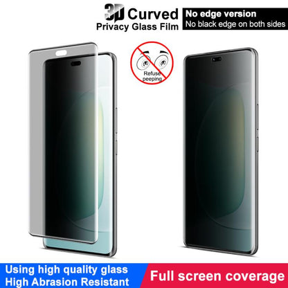 For Honor 300 Pro / 300 Ultra imak No Edge Version 3D Curved Privacy Full Screen Tempered Glass Film - Honor Cases by imak | Online Shopping UK | buy2fix
