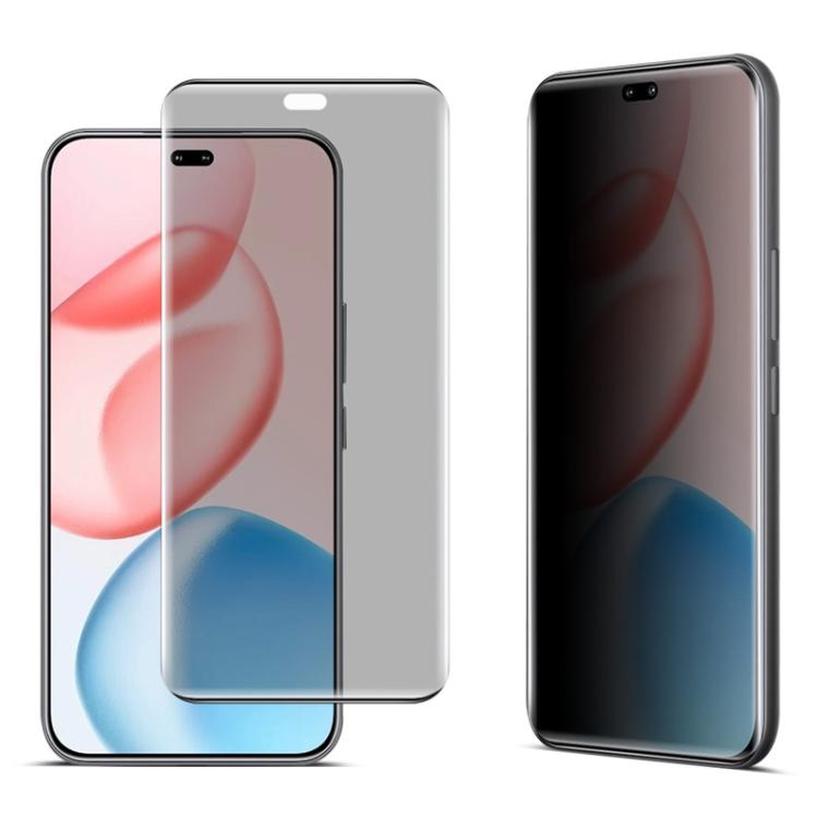 For Honor 400 Pro Global 160.8mm imak No Edge Version 3D Curved Privacy Full Screen Tempered Glass Film - Honor Cases by imak | Online Shopping UK | buy2fix