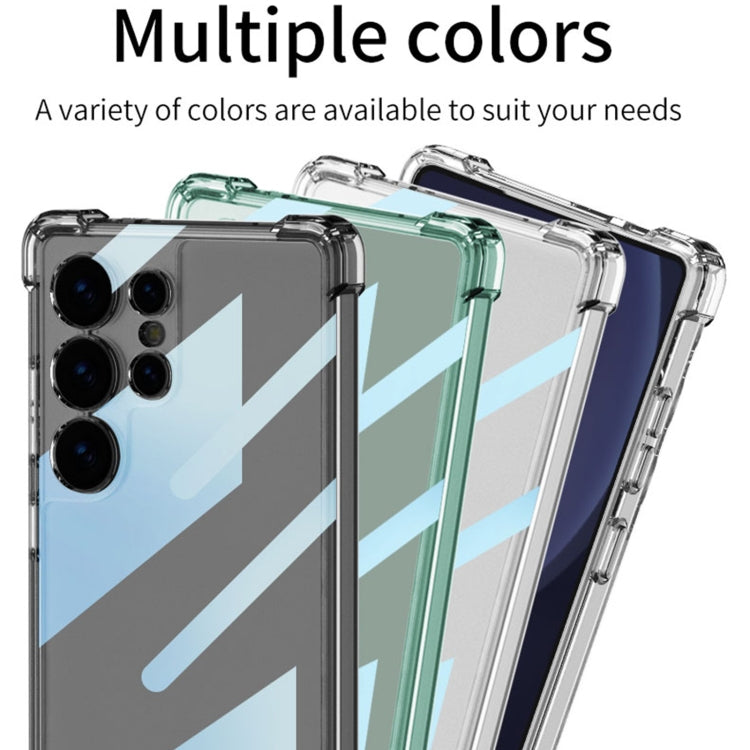 For Samsung Galaxy S25 Ultra 5G GKK Airbag Shockproof Full Coverage Phone Case(Transparent) by GKK