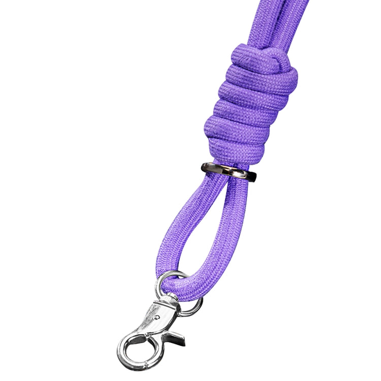 For Samsung Galaxy S25 Ultra 5G GKK Space Series Full Coverage Phone Case with Crossbody Rope(Purple) by GKK