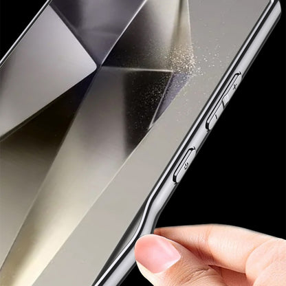 For Samsung Galaxy S24 Ultra 5G GKK Integrated Electroplating Leather Z-Shape MagSafe Phone Case(Mountain Gray) - Galaxy S24 Ultra 5G Cases by GKK | Online Shopping UK | buy2fix